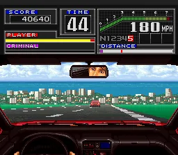 Super Chase H.Q. gameplay screenshot on SNES
