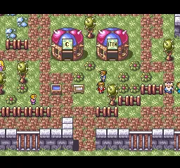 Super Chinese World 2: Uchuuichi Butou Taikai gameplay screenshot on SNES