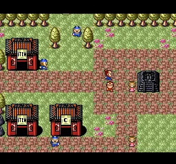 Super Chinese World 3: Chou Jigen Daisakusen gameplay screenshot on SNES
