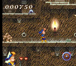 Super Dany gameplay screenshot on SNES
