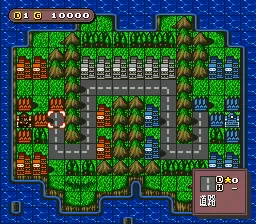 Super Famicom Wars gameplay screenshot on SNES