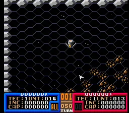 Super Gachapon World: SD Gundam X gameplay screenshot on SNES