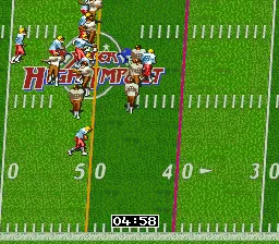 Super High Impact gameplay screenshot on SNES