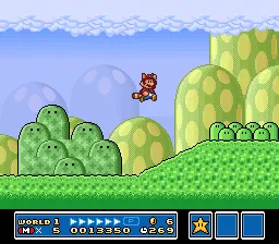 Super Mario All-Stars gameplay screenshot on SNES