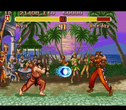 Super Street Fighter II: The New Challengers gameplay screenshot on SNES