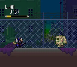 SWAT Kats: The Radical Squadron gameplay screenshot on SNES