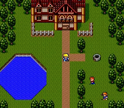 Tecmo Secret of the Stars gameplay screenshot on SNES
