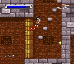 Tetsuwan Atom gameplay screenshot on SNES