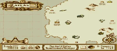 The Atlas gameplay screenshot on SNES
