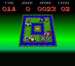 The Brainies gameplay screenshot on SNES