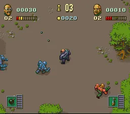 The Chaos Engine gameplay screenshot on SNES