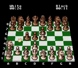 The Chessmaster gameplay screenshot on SNES