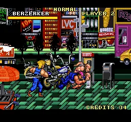The Combatribes gameplay screenshot on SNES