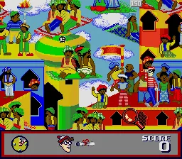 The Great Waldo Search gameplay screenshot on SNES