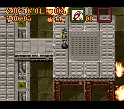 The Ignition Factor gameplay screenshot on SNES