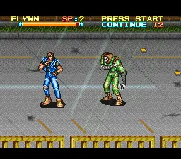 The Peace Keepers gameplay screenshot on SNES