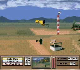The Rocketeer gameplay screenshot on SNES