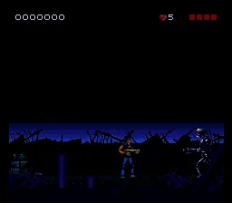 The Terminator gameplay screenshot on SNES