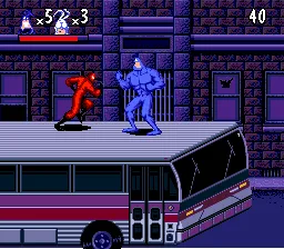 The Tick gameplay screenshot on SNES