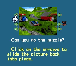 Thomas the Tank Engine & Friends gameplay screenshot on SNES