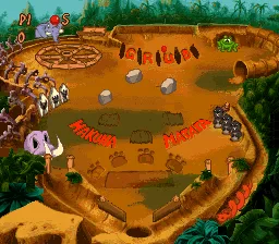 Timon & Pumbaa's Jungle Games gameplay screenshot on SNES