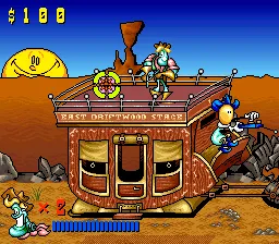 Tin Star gameplay screenshot on SNES