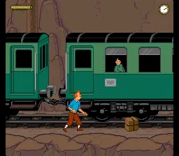 Tintin in Tibet gameplay screenshot on SNES