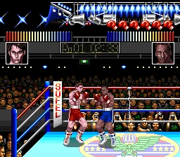 TKO Super Championship Boxing gameplay screenshot on SNES