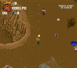 Total Carnage gameplay screenshot on SNES