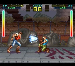 Tuff E Nuff gameplay screenshot on SNES