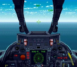 Turn and Burn: No-Fly Zone gameplay screenshot on SNES