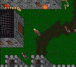 Ultima VII: The Black Gate gameplay screenshot on SNES