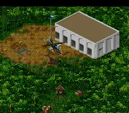 Urban Strike gameplay screenshot on SNES