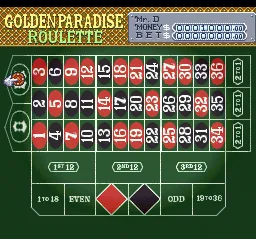 Vegas Stakes gameplay screenshot on SNES
