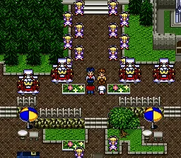 Verne World gameplay screenshot on SNES
