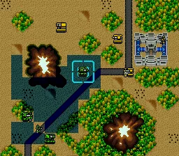 War 2410 gameplay screenshot on SNES