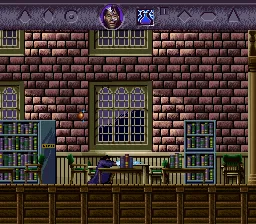 Warlock gameplay screenshot on SNES