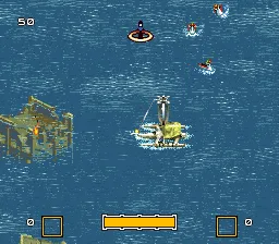 Waterworld gameplay screenshot on SNES