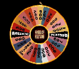 Wheel of Fortune gameplay screenshot on SNES