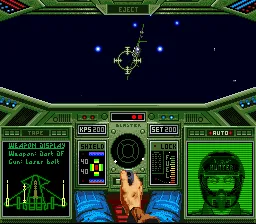 Wing Commander: The Secret Missions gameplay screenshot on SNES
