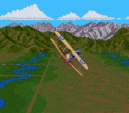 Wings 2: Aces High gameplay screenshot on SNES