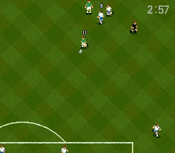World Cup USA '94 gameplay screenshot on SNES