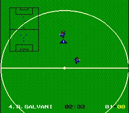 World League Soccer gameplay screenshot on SNES