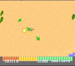 X-Zone gameplay screenshot on SNES