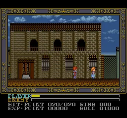 Ys III: Wanderers from Ys gameplay screenshot on SNES