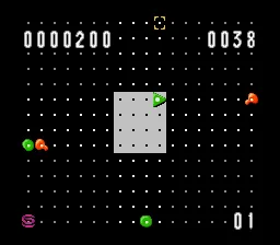 Zoop gameplay screenshot on SNES