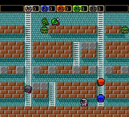 Battle Lode Runner gameplay screenshot on TurboGrafx-16