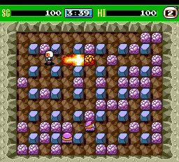Bomberman '93 gameplay screenshot on TurboGrafx-16