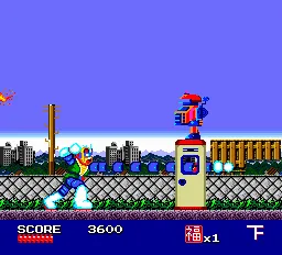 Bravoman gameplay screenshot on TurboGrafx-16