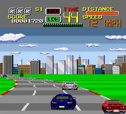 Chase H.Q. gameplay screenshot on TurboGrafx-16